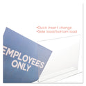 Deflecto Classic Image Double-Sided Sign Holder, 11 x 8.5 Insert, Clear (69301)