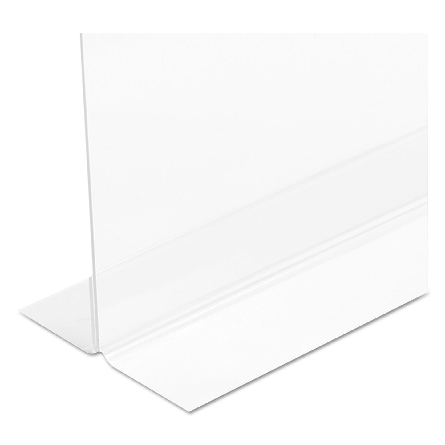 Deflecto Classic Image Double-Sided Sign Holder, 11 x 8.5 Insert, Clear (69301)