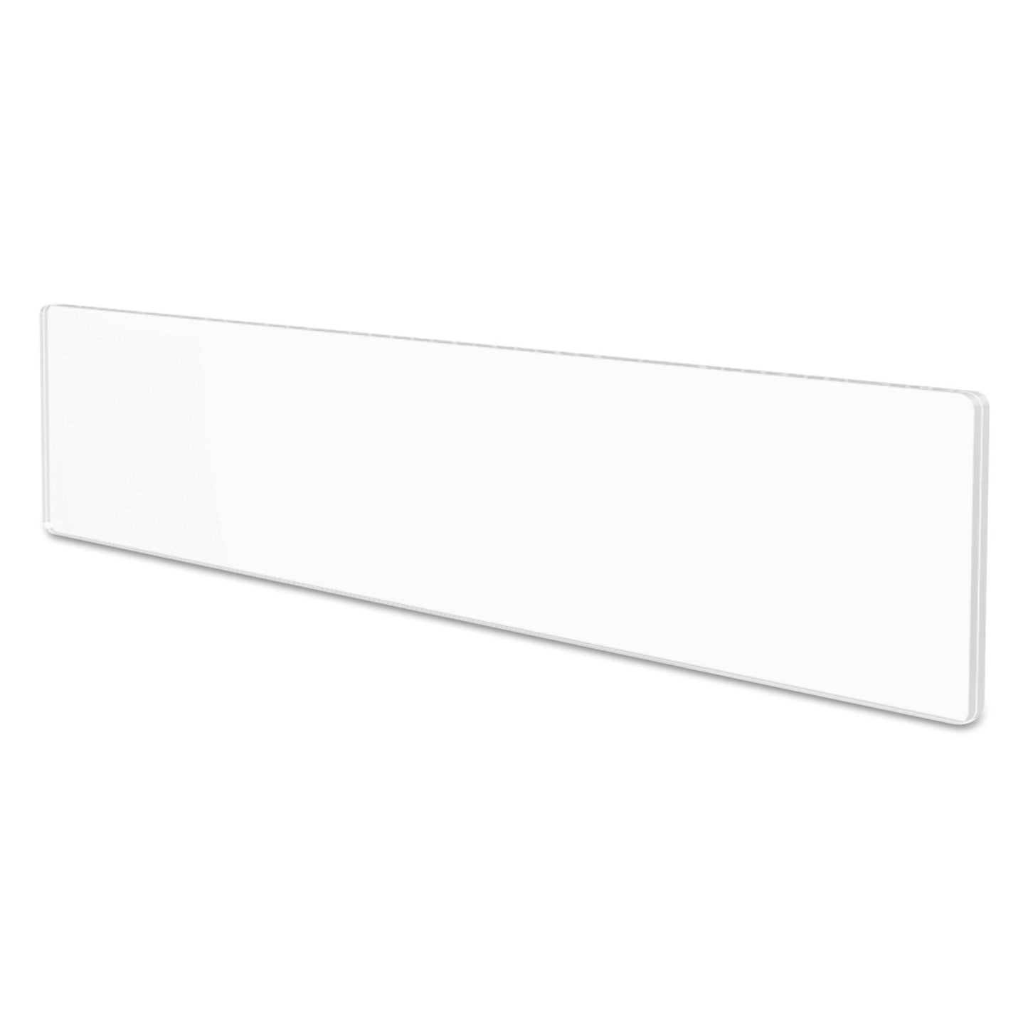 Deflecto Superior Image Cubicle Nameplate Sign Holder, 8.5 x 2 Insert, Clear (587501)