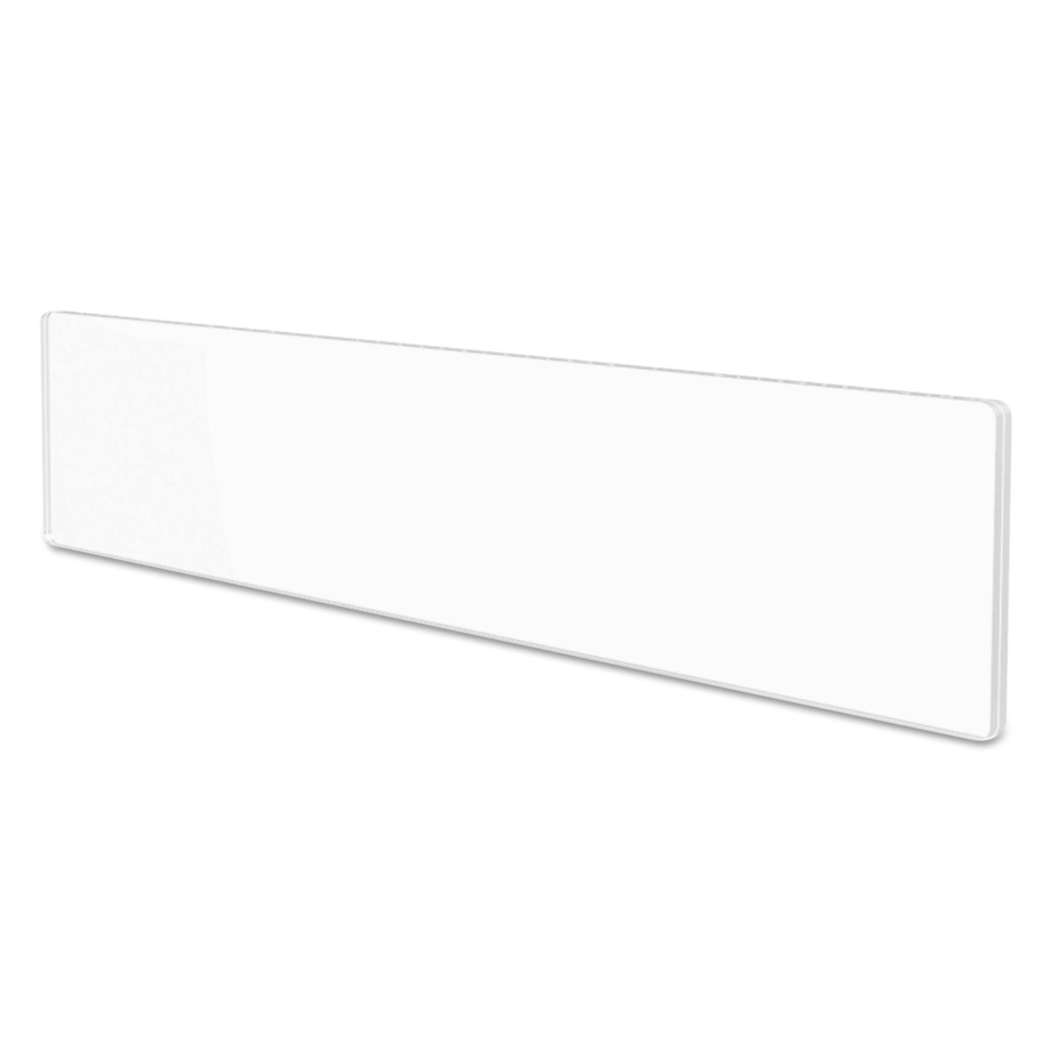 Deflecto Superior Image Cubicle Nameplate Sign Holder, 8.5 x 2 Insert, Clear (587501)