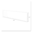 Deflecto Superior Image Cubicle Nameplate Sign Holder, 8.5 x 2 Insert, Clear (587501)