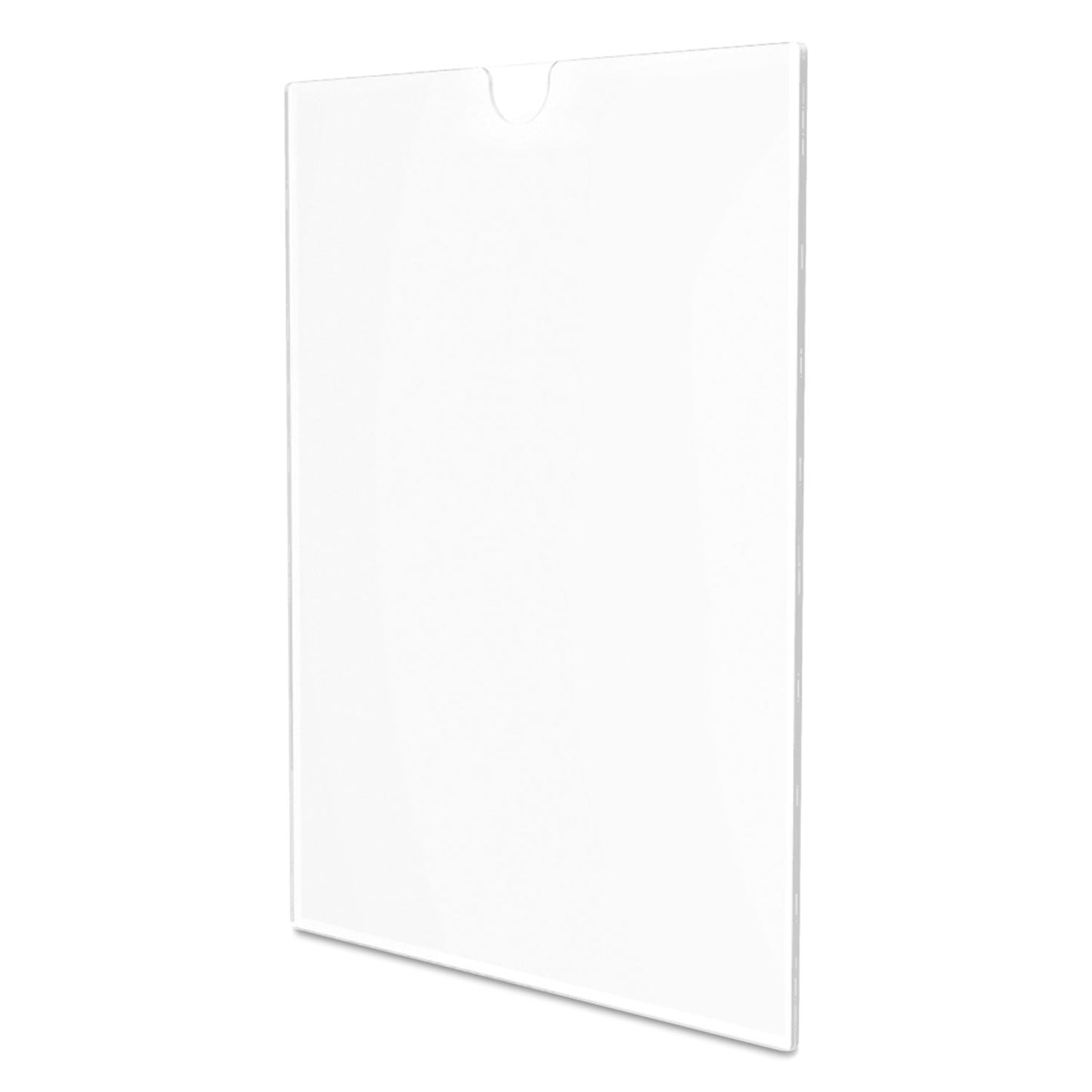 Deflecto Superior Image Cubicle Sign Holder, 8.5 x 11 Insert, Clear (588601)