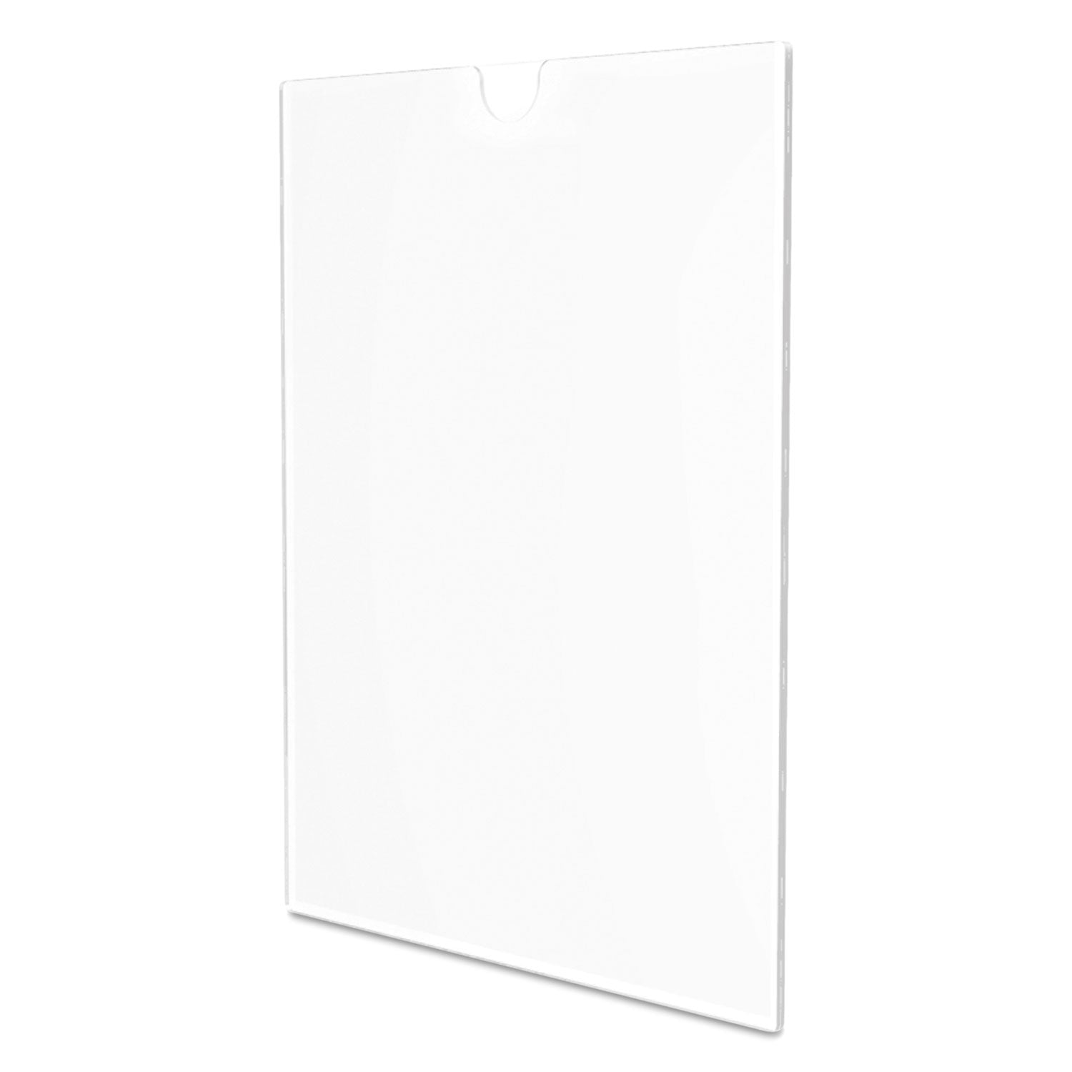 Deflecto Superior Image Cubicle Sign Holder, 8.5 x 11 Insert, Clear (588601)