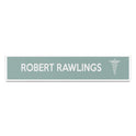 Deflecto Superior Image Cubicle Nameplate Sign Holder, 8.5 x 2 Insert, Clear (587501)