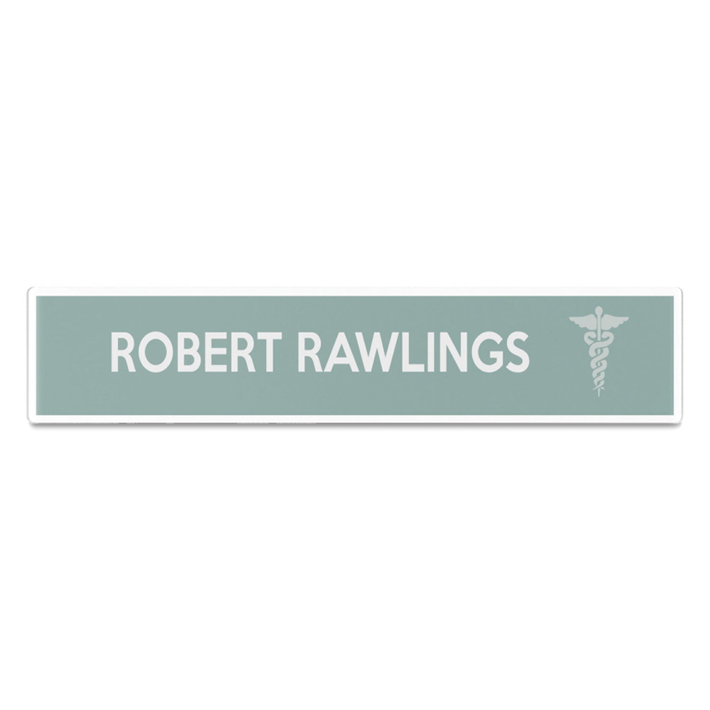 Deflecto Superior Image Cubicle Nameplate Sign Holder, 8.5 x 2 Insert, Clear (587501)
