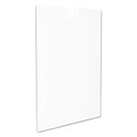 Deflecto Superior Image Cubicle Sign Holder, 8.5 x 11 Insert, Clear (588601)