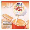 Coffee-mate Liquid Coffee Creamer, Original, 0.38 oz Mini Cups, 180/Carton (753032)