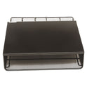 Safco One Drawer Hospitality Organizer, 5 Compartments, 12.5 x 11.25 x 3.25, Black (3274BL)