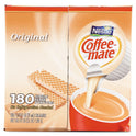 Coffee-mate Liquid Coffee Creamer, Original, 0.38 oz Mini Cups, 180/Carton (753032)