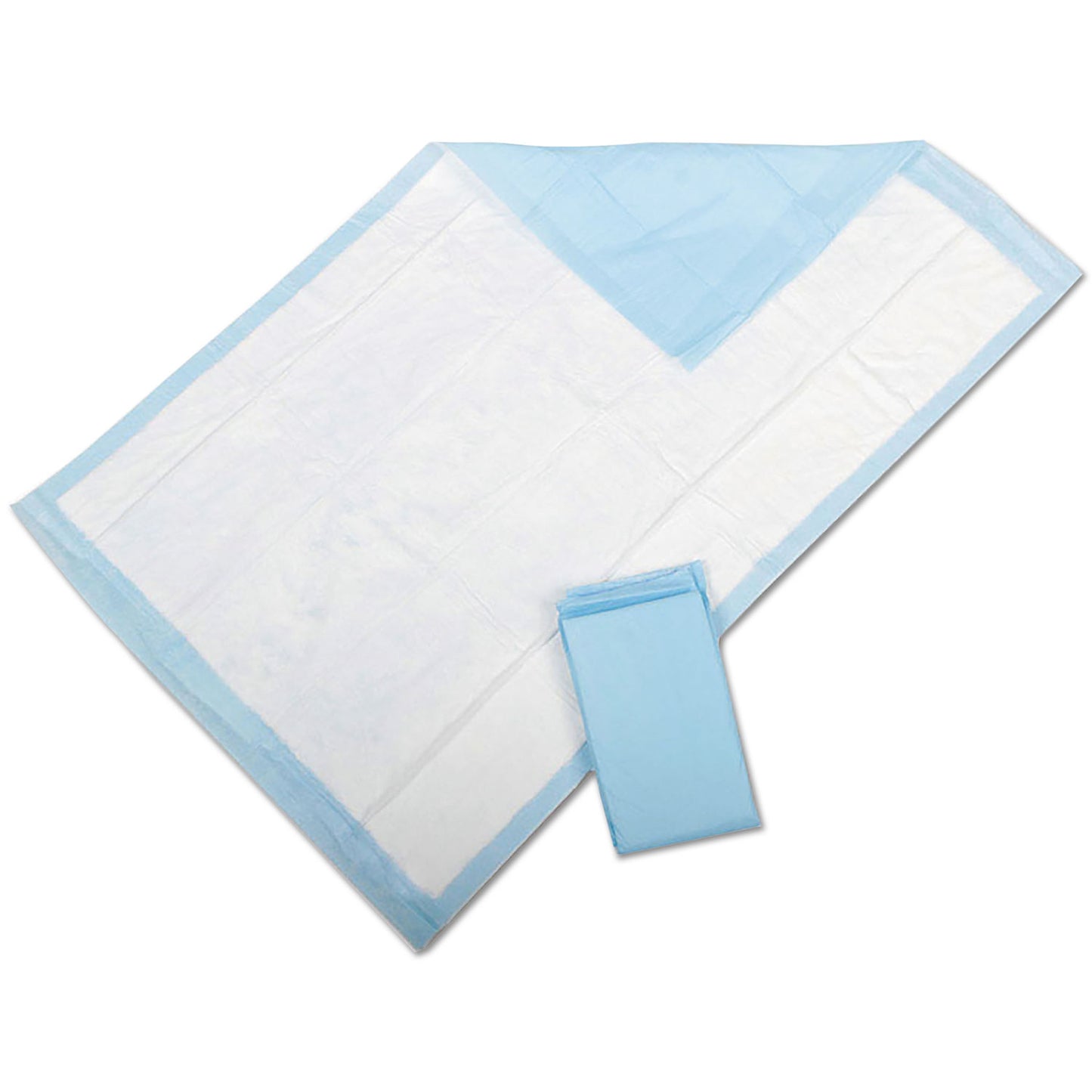 Medline Protection Plus Disposable Underpads, 23" x 36", Blue, 25/Bag (MSC281232)