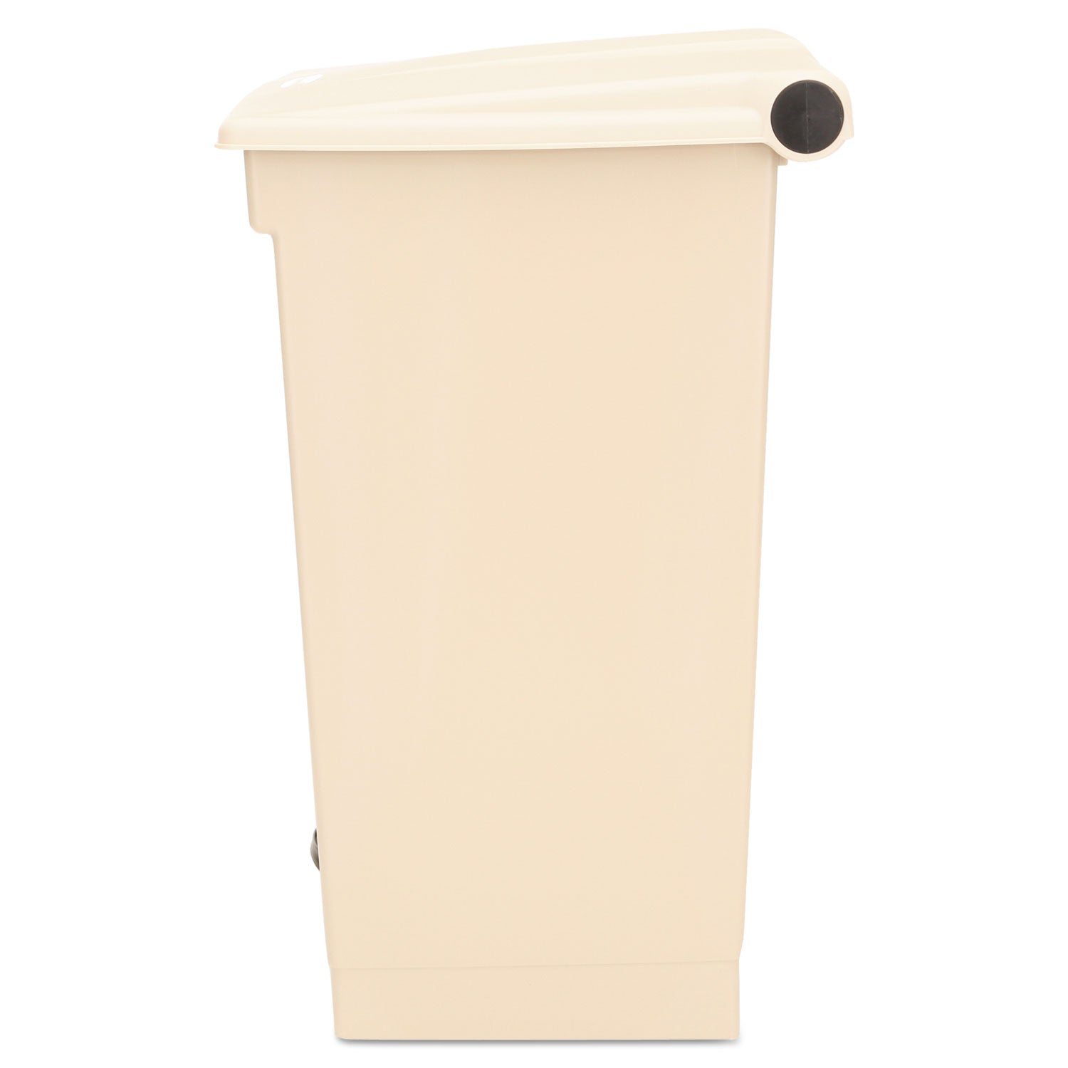 Rubbermaid Commercial Legacy Step-On Receptacle, 18 gal, Polyethylene, Beige (614500BG)