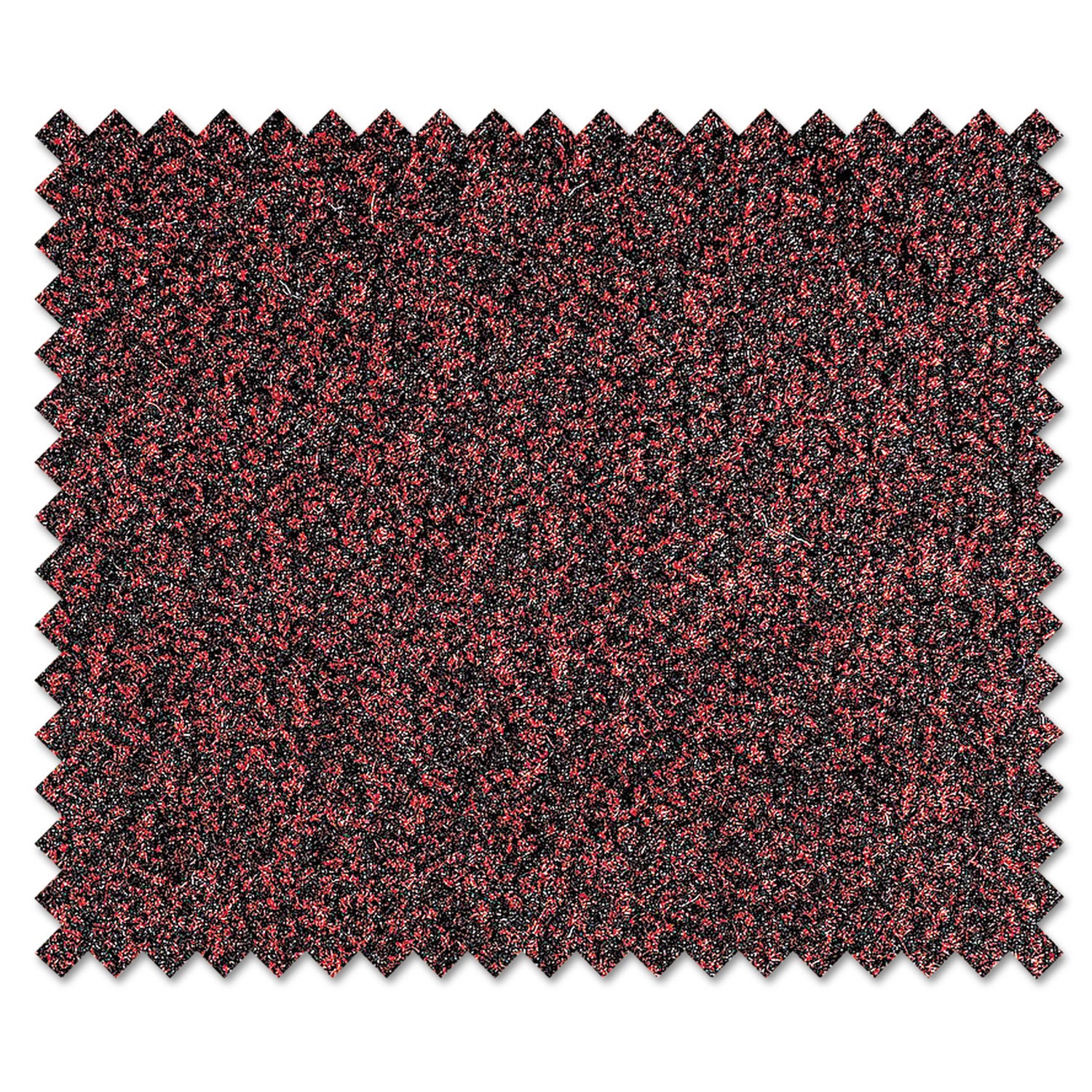 Crown Mats Dust-Star Microfiber Wiper Mat, 36 x 60, Red (DS0035RD)