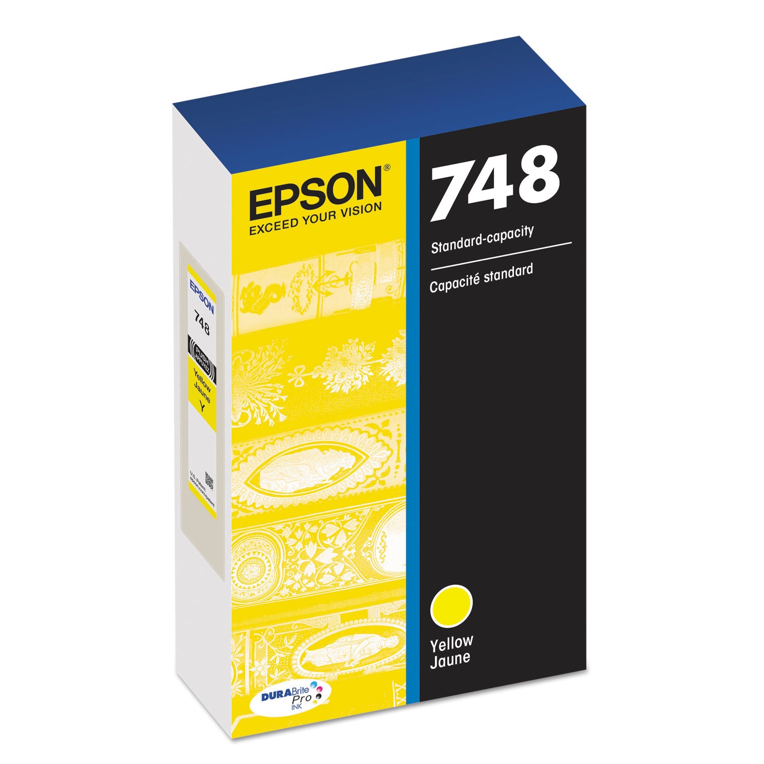 Epson T748420 (748) DURABrite Pro Ink, Yellow