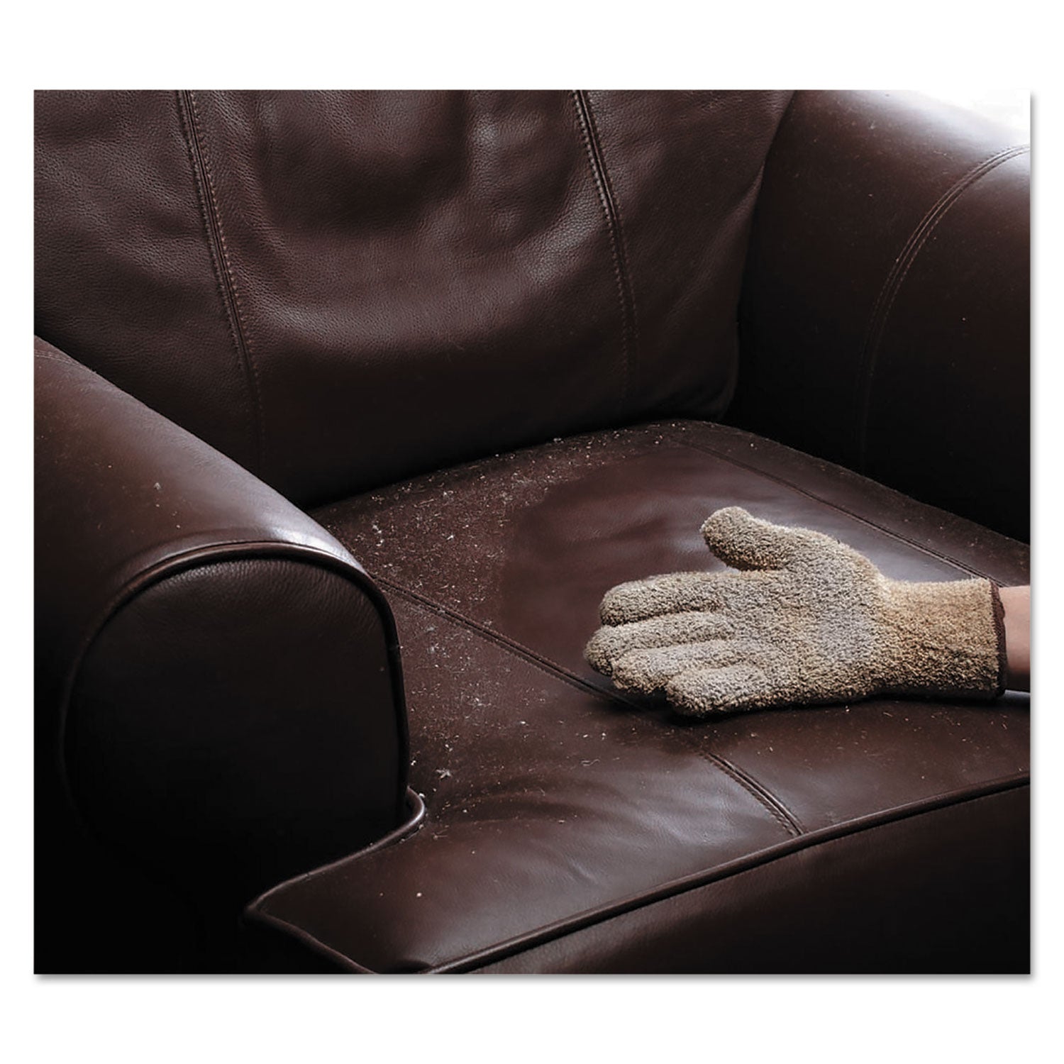 Master Caster CleanGreen Microfiber Dusting Gloves, 5" x 10, Pair (18040)