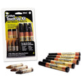 Master Caster ReStor-It Furniture Touch-Up Kit with (5) Woodgrain Markers, (3) Filler Sticks, 4.25 x 0.38 x 6.75 (18000)