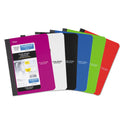 Five Star Composition Book, Casebound, Medium/College Rule, Randomly Assorted Cover Color, (100) 9.75 x 7.5 Sheets (09120)