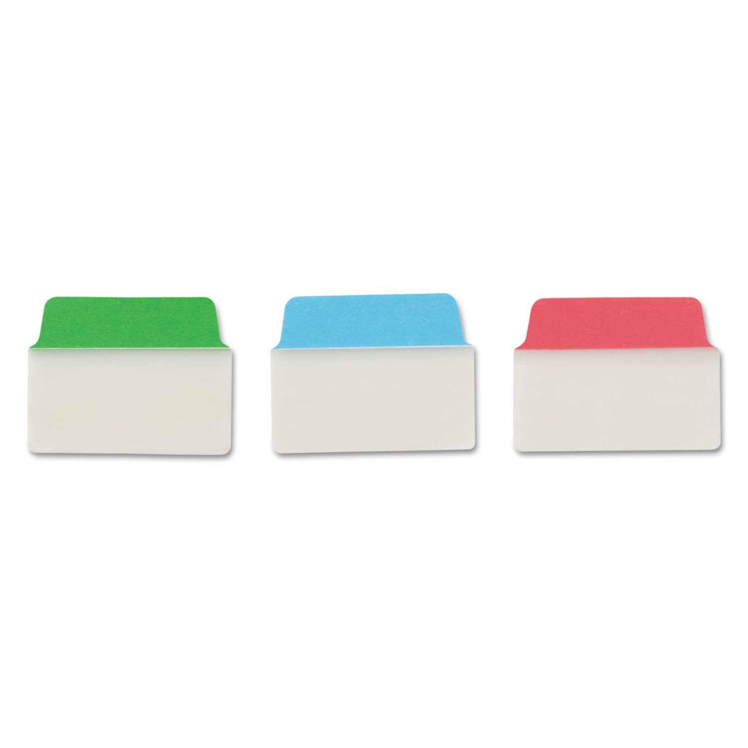 Avery Ultra Tabs Repositionable Tabs, Standard: 2" x 1.5", 1/5-Cut, Assorted Colors (Blue, Green and Red), 48/Pack (74757)