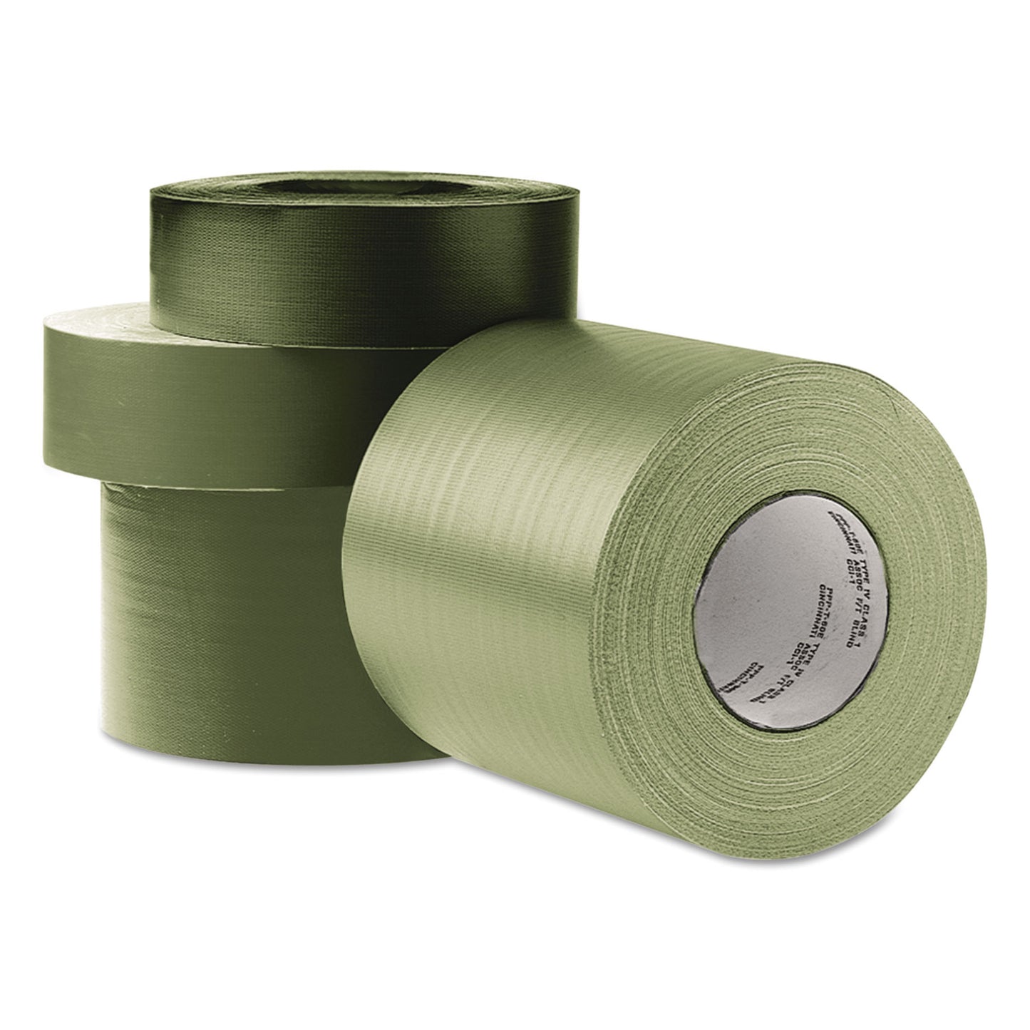 AbilityOne 7510008909874, SKILCRAFT Waterproof Tape - "The Original'' 100 MPH Tape, 3" Core, 3" x 60 yds, Olive Drab