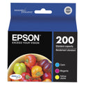 Epson T200520-S (200) DURABrite Ultra Ink, 165 Page-Yield, Cyan/Magenta/Yellow