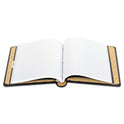 Wilson Jones Looseleaf Corporation Minute Book, 1-Subject, Unruled, Black/Gold Cover, (250) 11 x 8.5 Sheets (039511)