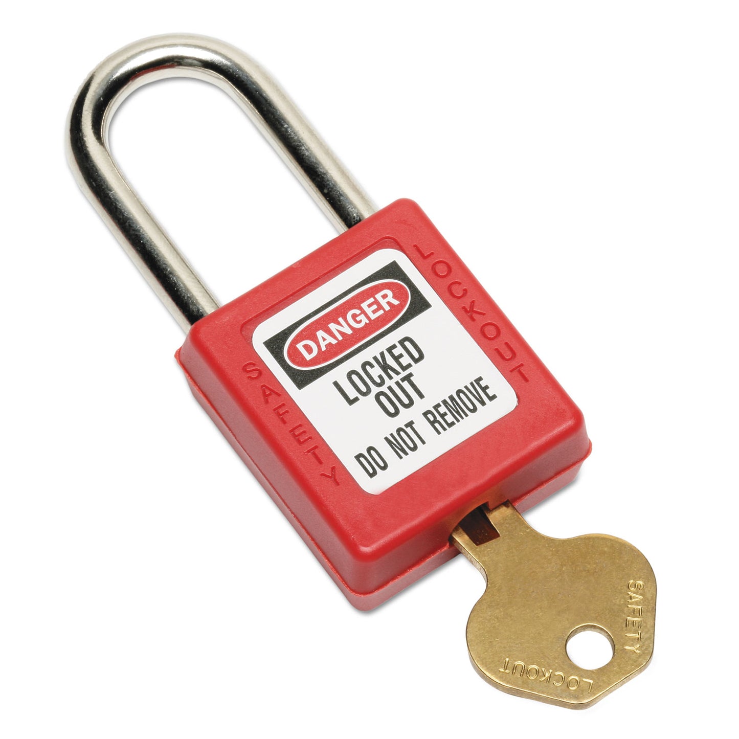 AbilityOne 5340016502617, SKILCRAFT Lockout Tagout Padlocks, 1 Keyed Different