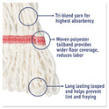 Boardwalk Super Loop Wet Mop Head, Cotton/Synthetic Fiber, 5" Headband, Large Size, White (503WHEA)