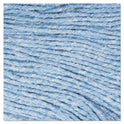 Boardwalk Super Loop Wet Mop Head, Cotton/Synthetic Fiber, 5" Headband, Large Size, Blue (503BLEA)