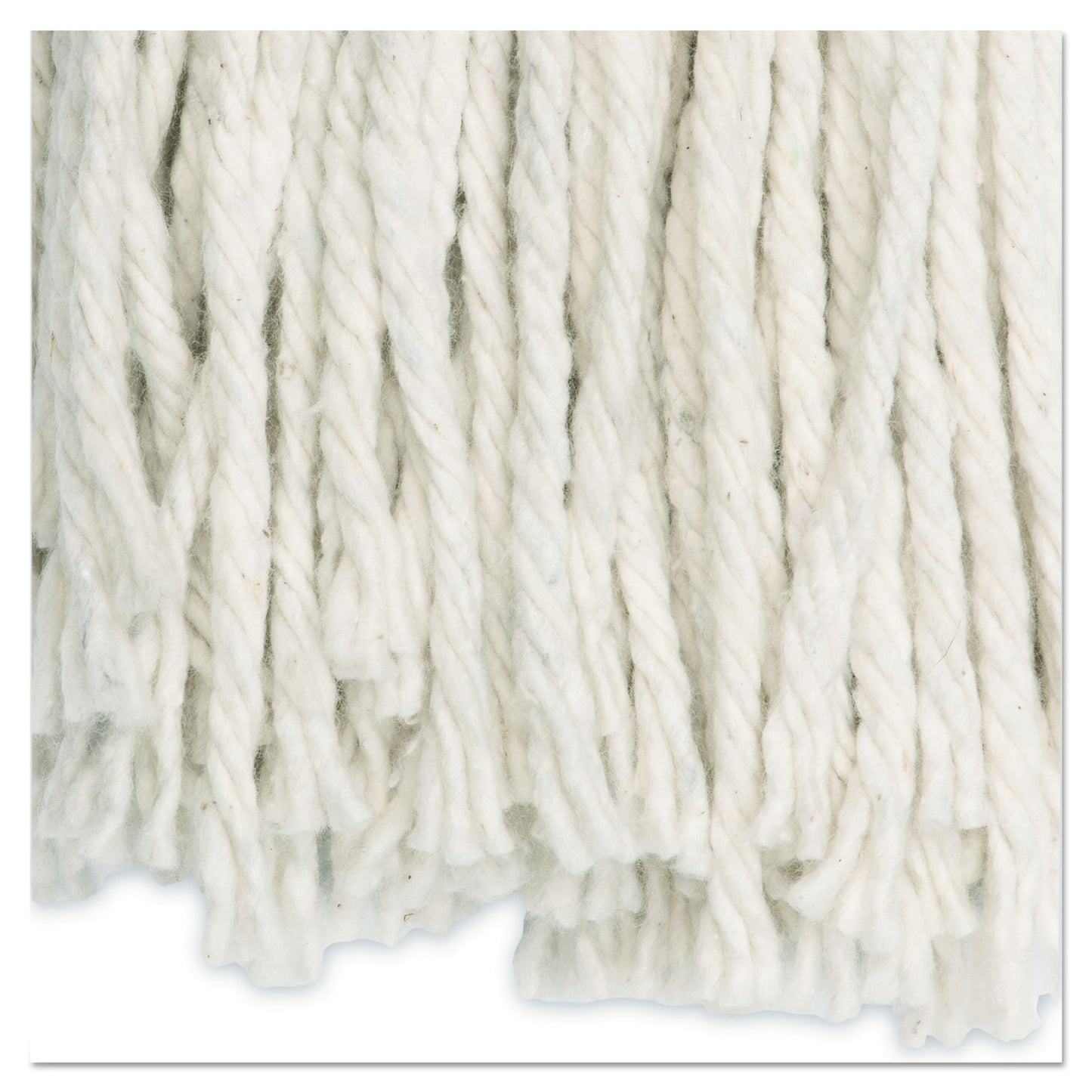 Boardwalk Cut-End Wet Mop Head, Cotton, No. 20, White (2020CEA)