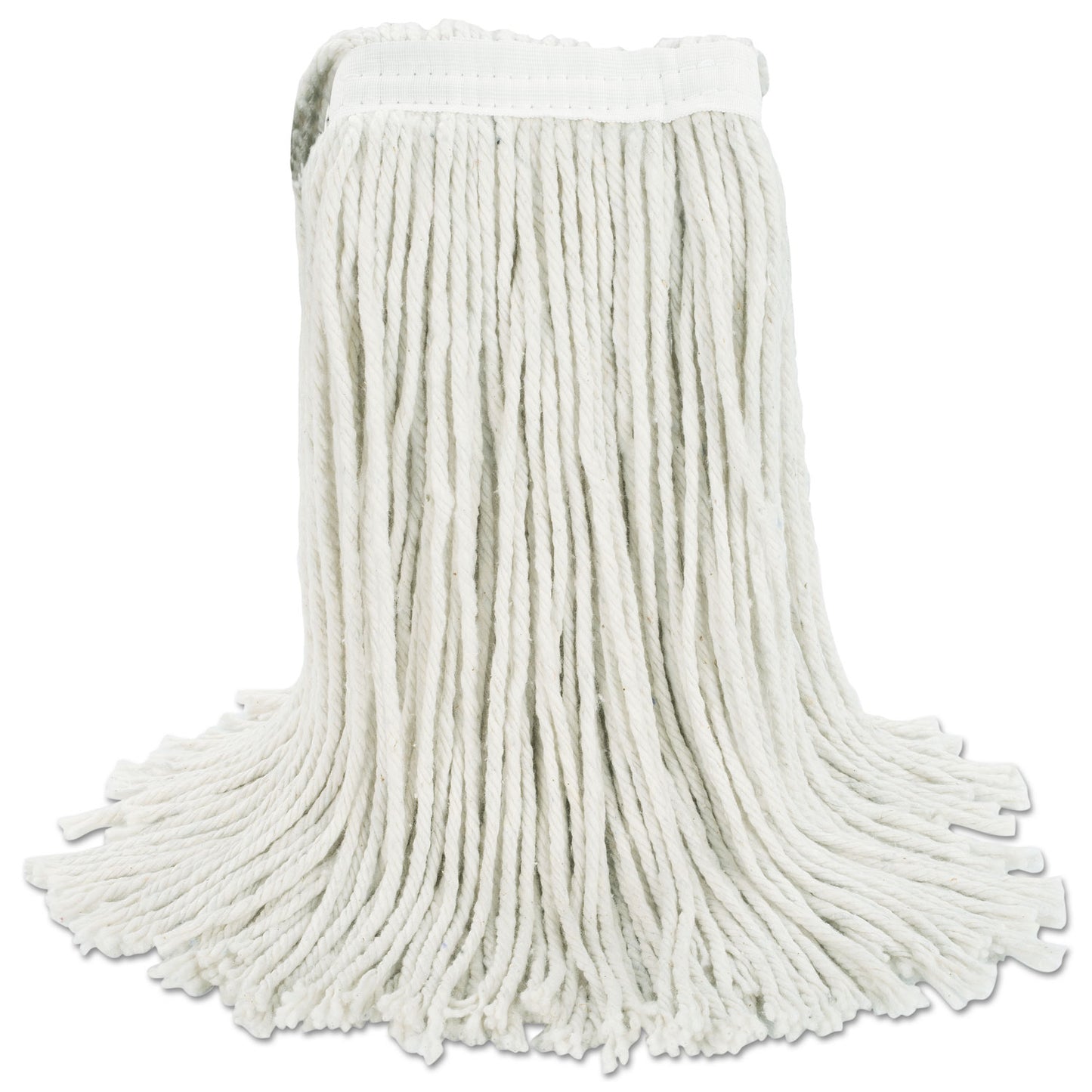 Boardwalk Cut-End Wet Mop Head, Cotton, White, #20, 12/Carton (2020CCT)