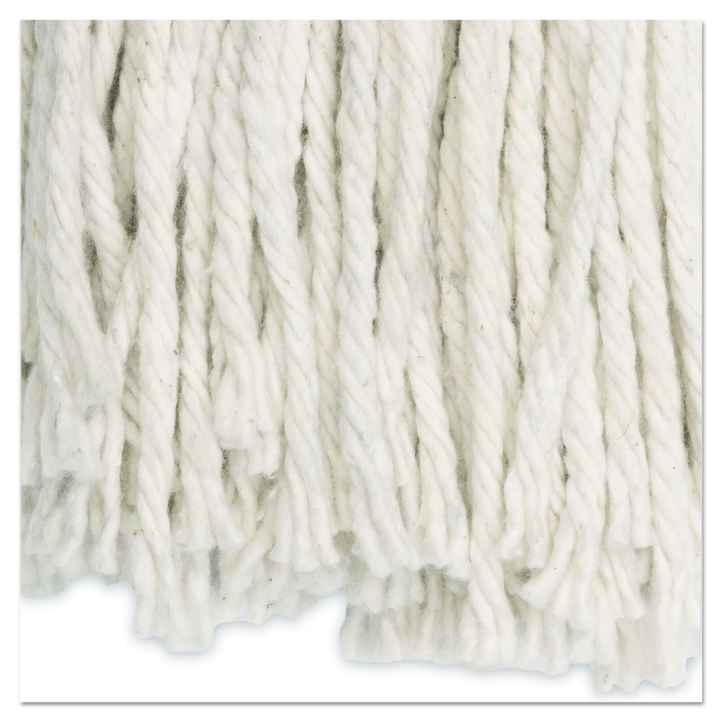 Boardwalk Cut-End Wet Mop Head, Cotton, No. 24, White (2024CEA)