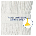 Boardwalk Cut-End Wet Mop Head, Cotton, No. 20, White (2020CEA)