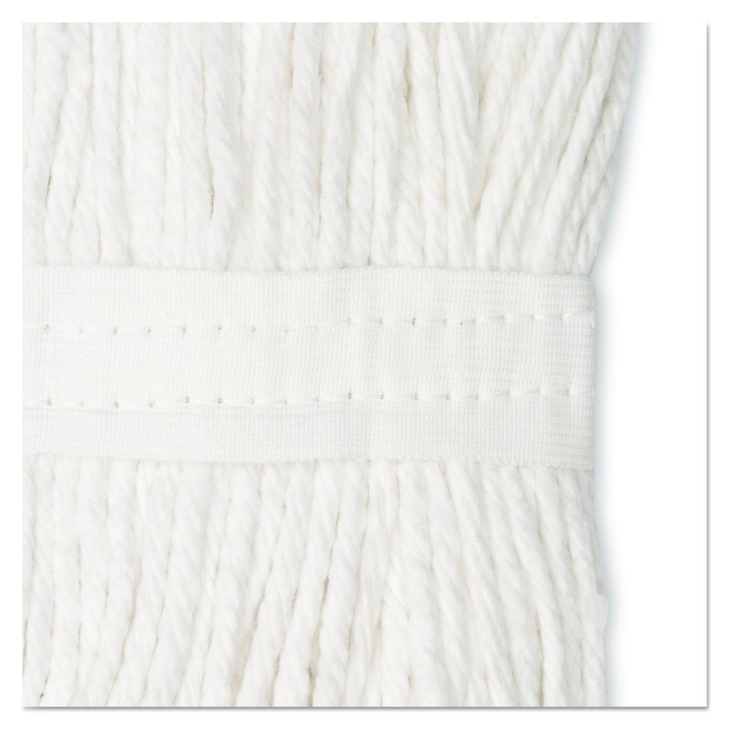 Boardwalk Cut-End Wet Mop Head, Cotton, No. 24, White (2024CEA)