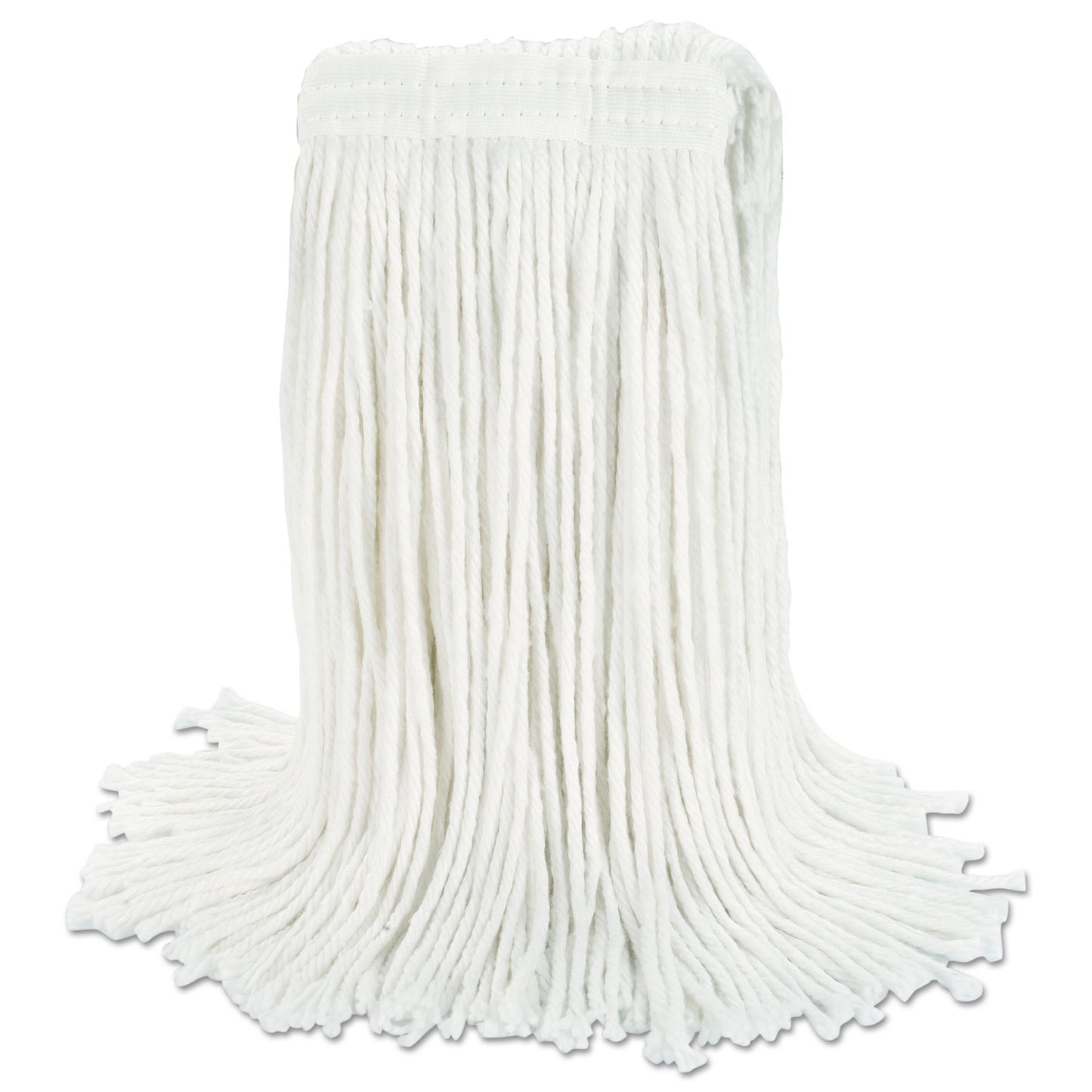 Boardwalk Cut-End Wet Mop Head, Rayon, No. 20, White, 12/Carton (2020RCT)