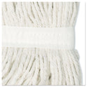 Boardwalk Cut-End Wet Mop Head, Rayon, No. 20, White (2020REA)