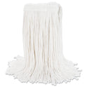 Boardwalk Cut-End Wet Mop Head, Rayon, No. 20, White (2020REA)