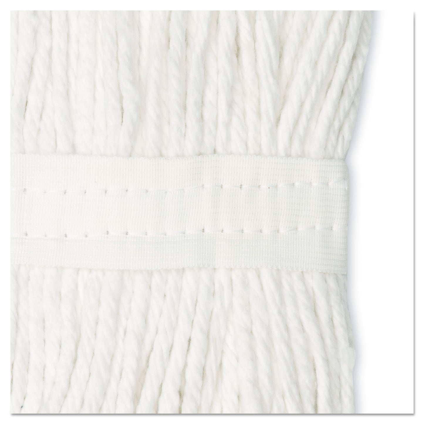 Boardwalk Cut-End Wet Mop Head, Cotton, No. 16 Size, White (2016CEA)