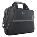 SOLO Pro Slim Brief, Fits Devices Up to 14.1", Polyester, 14 x 1.5 x 10.5, Black (CLA1124)