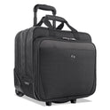 SOLO Classic Rolling Case, Fits Devices Up to 17.3", Polyester, 16.75 x 7 x 14.38, Black (CLS9104)