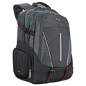 SOLO Active Laptop Backpack, Fits Devices Up to 17.3", Polyester, 12.5 x 6.5 x 19, Black (ACV7004)