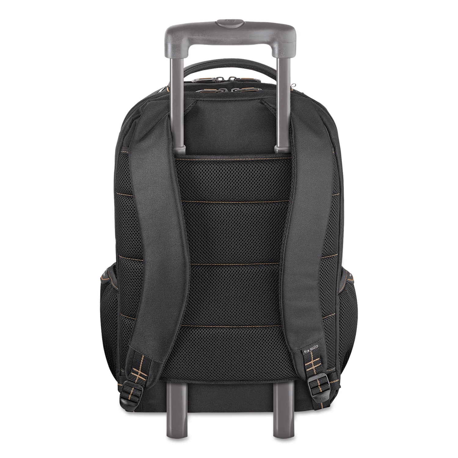 SOLO Pro Backpack, Fits Devices Up to 17.3", Polyester, 12.25 x 6.75 x 17.5, Black (PRO7424)