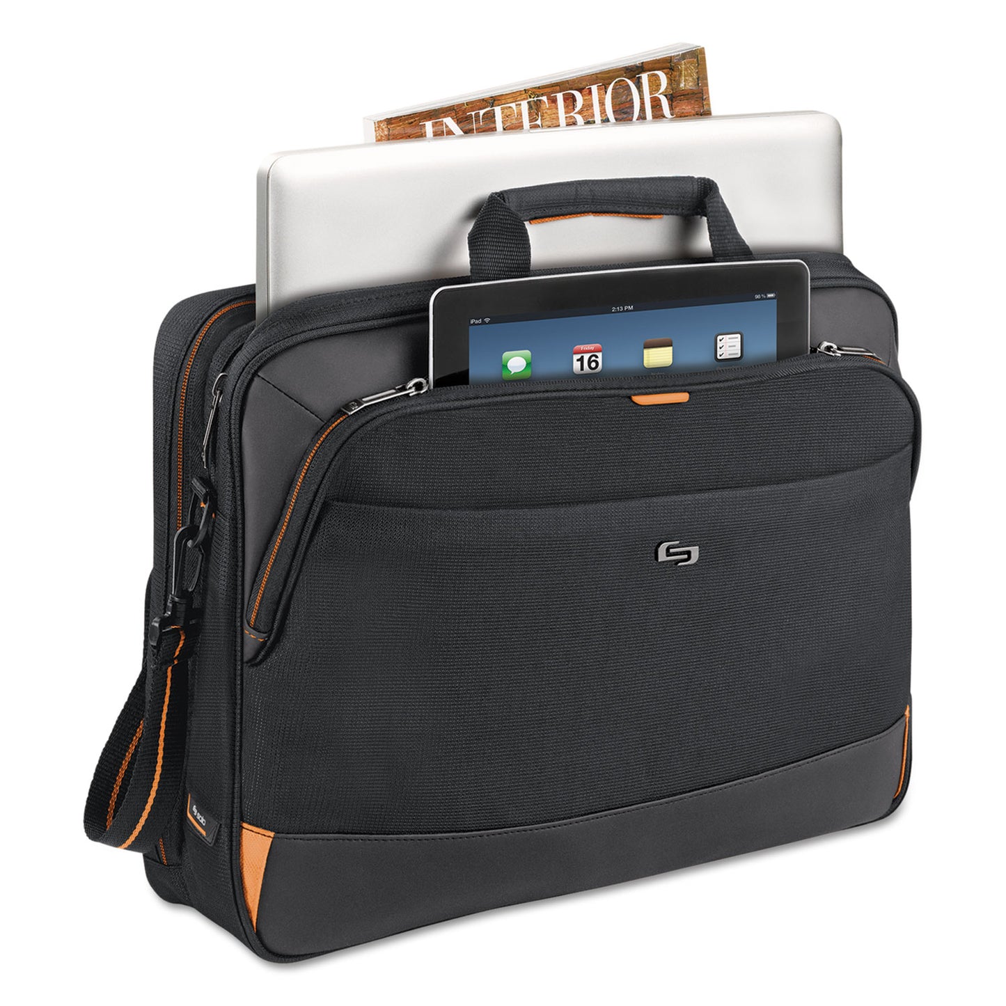 SOLO Urban Ultra Multicase, Fits Devices Up to 17.3", Polyester, 17 x 4 x 12.25, Black (UBN3004)