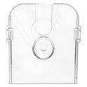 Deflecto DocuHolder for Countertop/Wall-Mount w/Card Holder, 4.38w x 4.25d x 7.75h, Clear (78601)