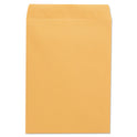 Universal Catalog Envelope, 24 lb Bond Weight Paper, #10 1/2, Square Flap, Gummed Closure, 9 x 12, Brown Kraft, 250/Box (41105)