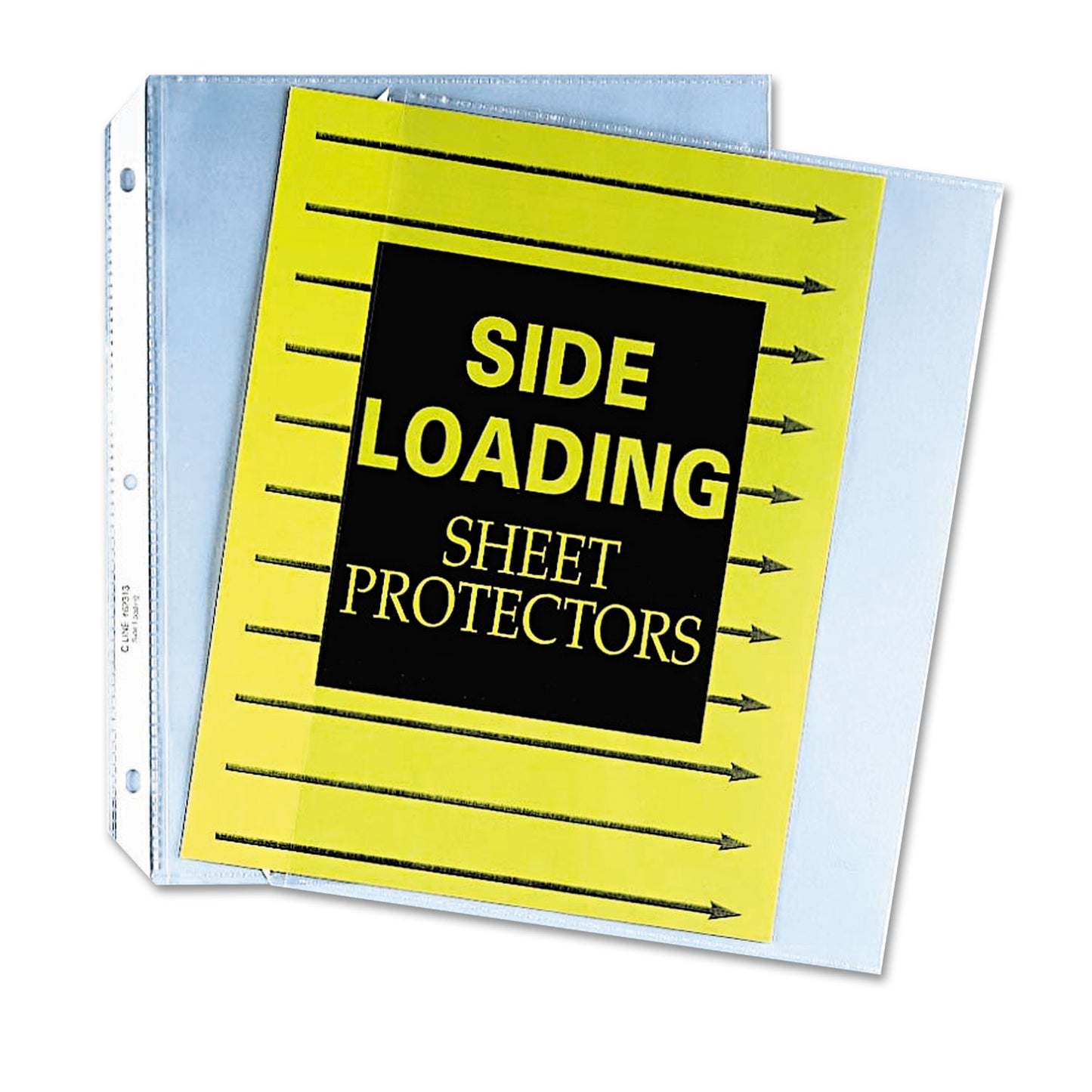 C-Line Side Loading Polypropylene Sheet Protectors, Clear, 2", 11 x 8.5, 50/Box (62313)