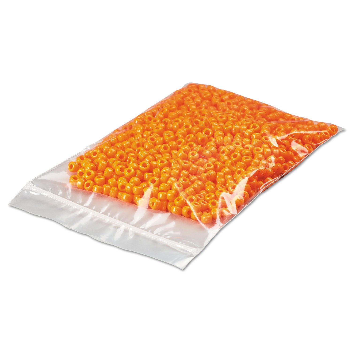 Universal Reclosable Poly Bags, Zipper-Style Closure, 2 mil, 5" x 8", Clear, 1,000/Carton (2MZ58)