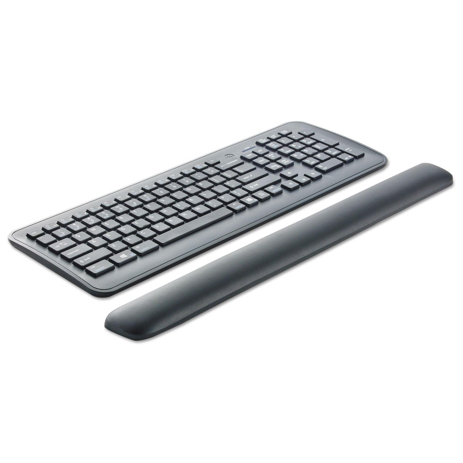 3M Gel Wrist Rest for Keyboards, 19 x 2, Black (WR85B)