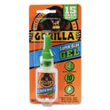 Gorilla Super Glue Gel, 0.53 oz, Dries Clear (7600101)