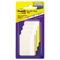 Post-it Lined Tabs, 1/5-Cut, Assorted Bright Colors, 2" Wide, 24/Pack (686F1BB)