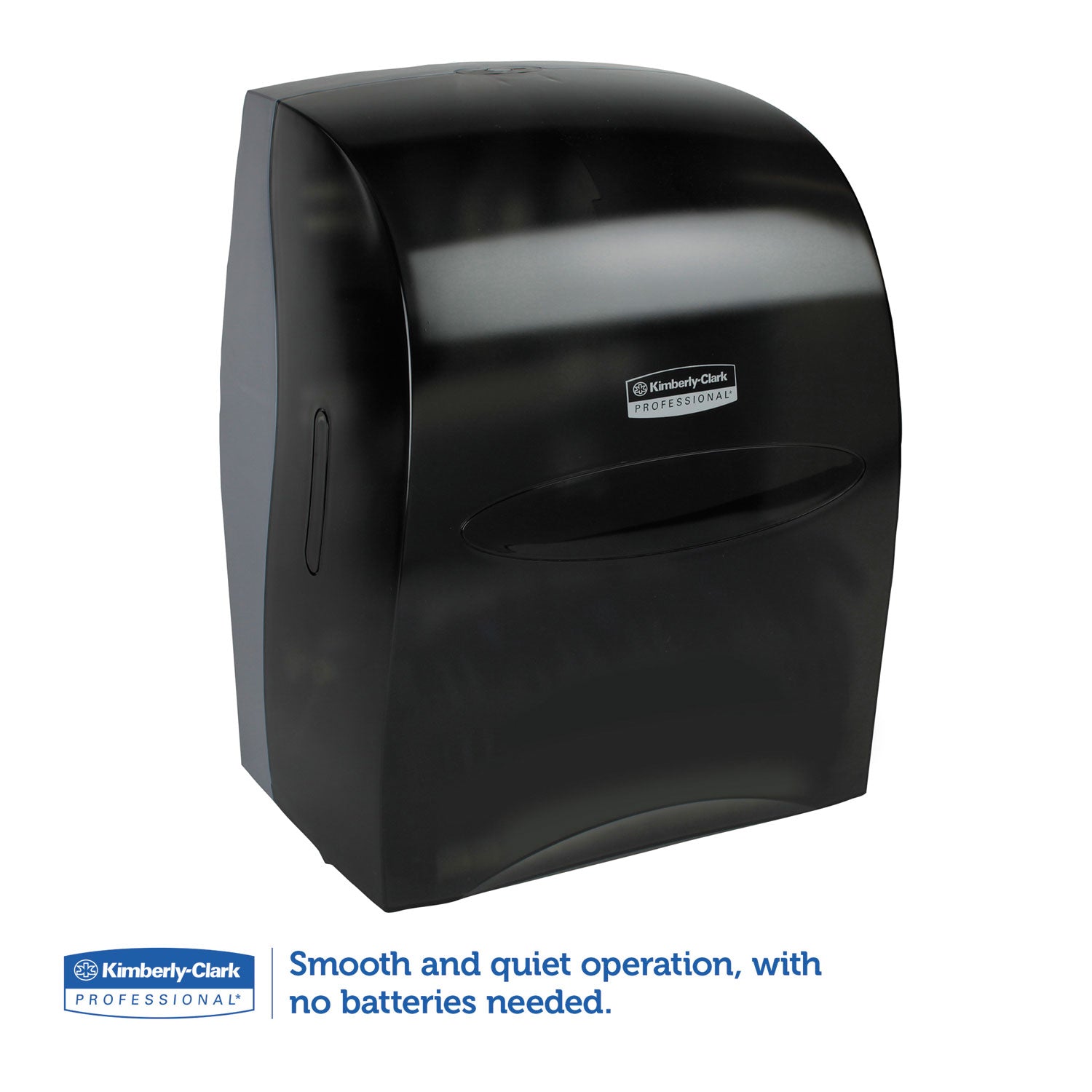 Kimberly-Clark Sanitouch Hard Roll Towel Dispenser, 12.63 x 10.2 x 16.13, Smoke (09996)