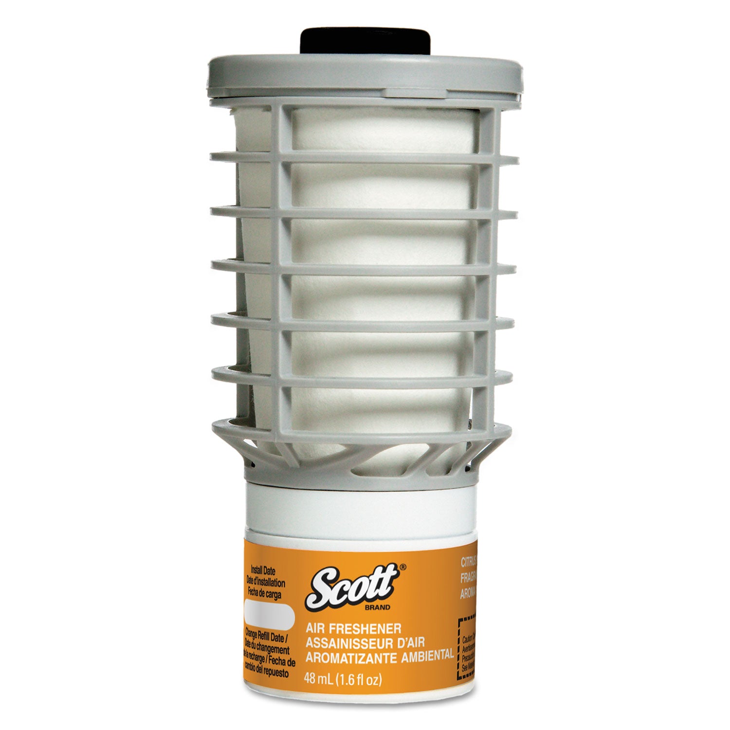 Scott Essential Continuous Air Freshener Refill, Citrus, 48 mL Cartridge, 6/Carton (91067)